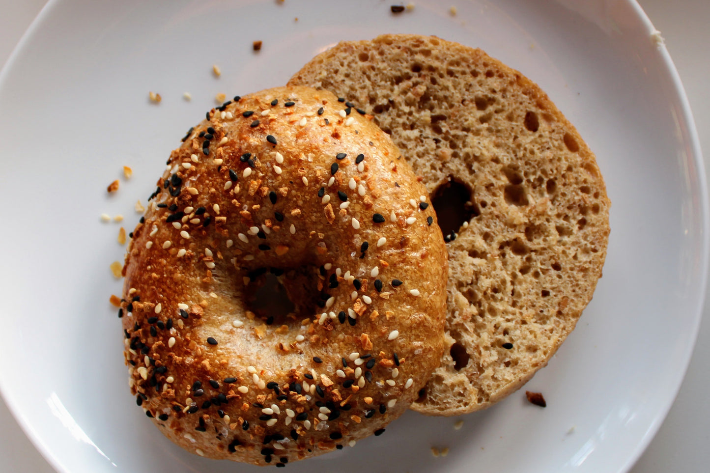 Bagels for Saturday, Nov. 8 -- birdseed bagels