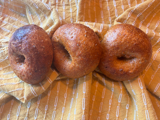 Bagels for Saturday, Oct 19 -- Pumpkin candy special