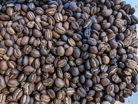 Fresh-roasted coffee beans, 1 pound