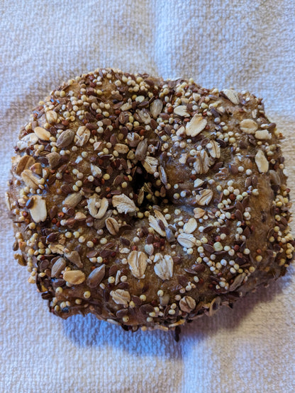 Bagels for Saturday, Nov. 8 -- birdseed bagels