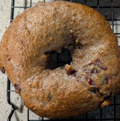 Bagels for Saturday, Sept 26 -- Cranberry-walnut-apricot special